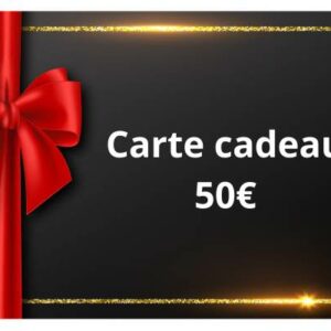 CARTE CADEAU 50 EUROS
