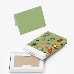 XMAS - Carte cadeau avec coffret