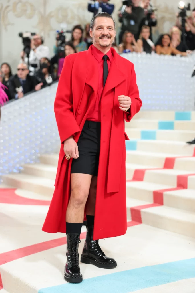 Pedro Pascal at the 2023 Met Gala: Karl Lagerfeld: A Line of Beauty held at the Metropolitan Museum of Art on May 1, 2023 in New York, New York. (Photo by Christopher Polk/WWD via Getty Images)Christopher Polk/Getty Images